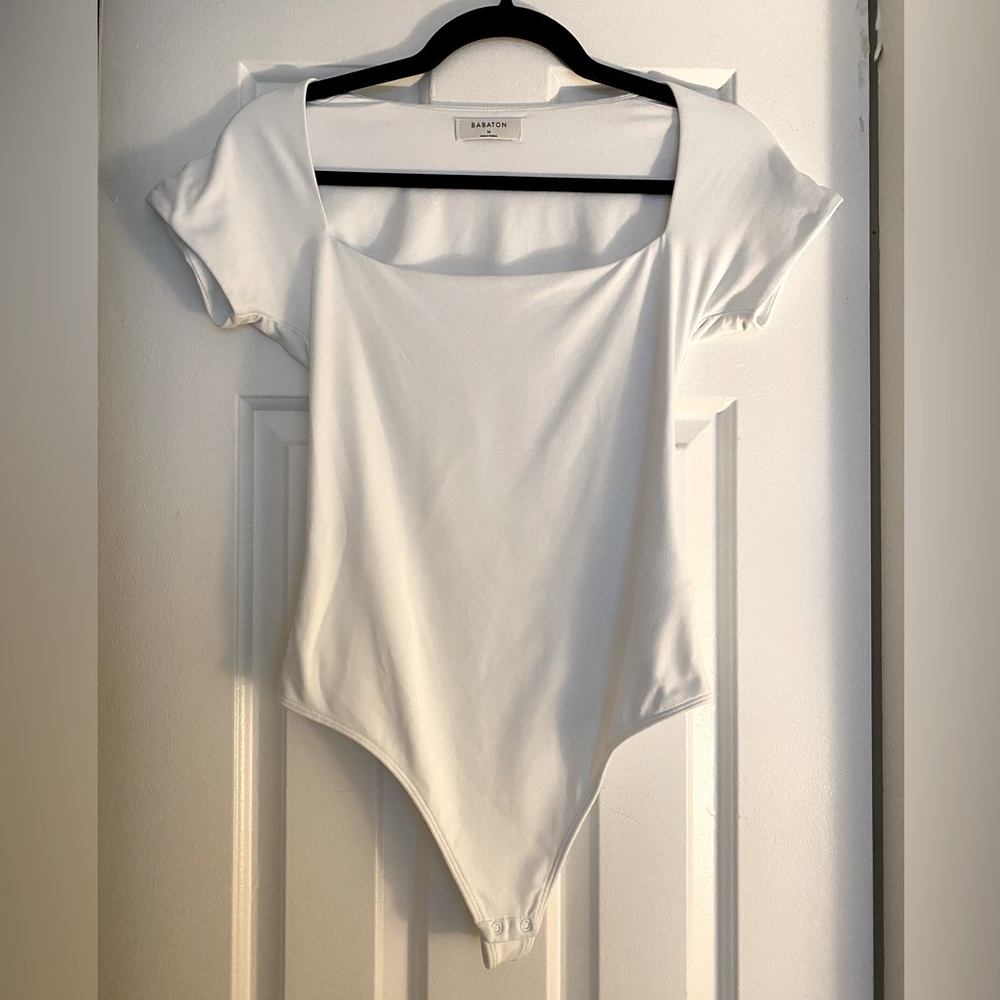 Aritzia Babaton Square Neck Bodysuit